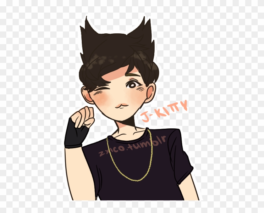 J Kitty By Weaq - Bts Jhope Anime Fanart, HD Png Download -  522x631(#2793608) - PngFind
