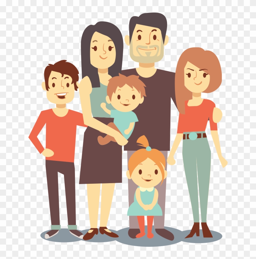 Affordable Dental Care - Cartoon Family Of 6, HD Png Download - 668x793(#2797573) - PngFind Affordable Dental Care - Cartoon Family Of 6, HD Png Download - 668x793(#2797573) - PngFind