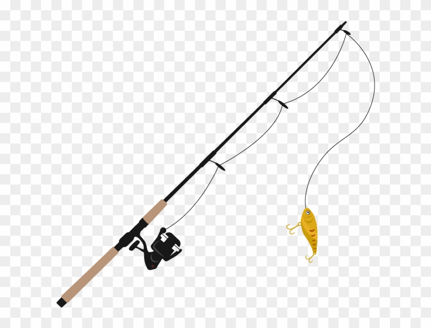 Fishing Clipart Fishing Rod Hd Png Download 665x626 Pngfind