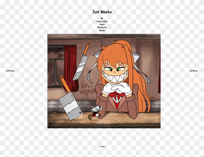Just Monika Sheet Music For Clarinet, Piano, Alto Saxophone, - Cartoon, HD Png Download - 850x1100(#281471) - PngFind Just Monika Sheet Music For Clarinet, Piano, Alto Saxophone, - Cartoon, HD Png Download - 850x1100(#281471) - PngFind