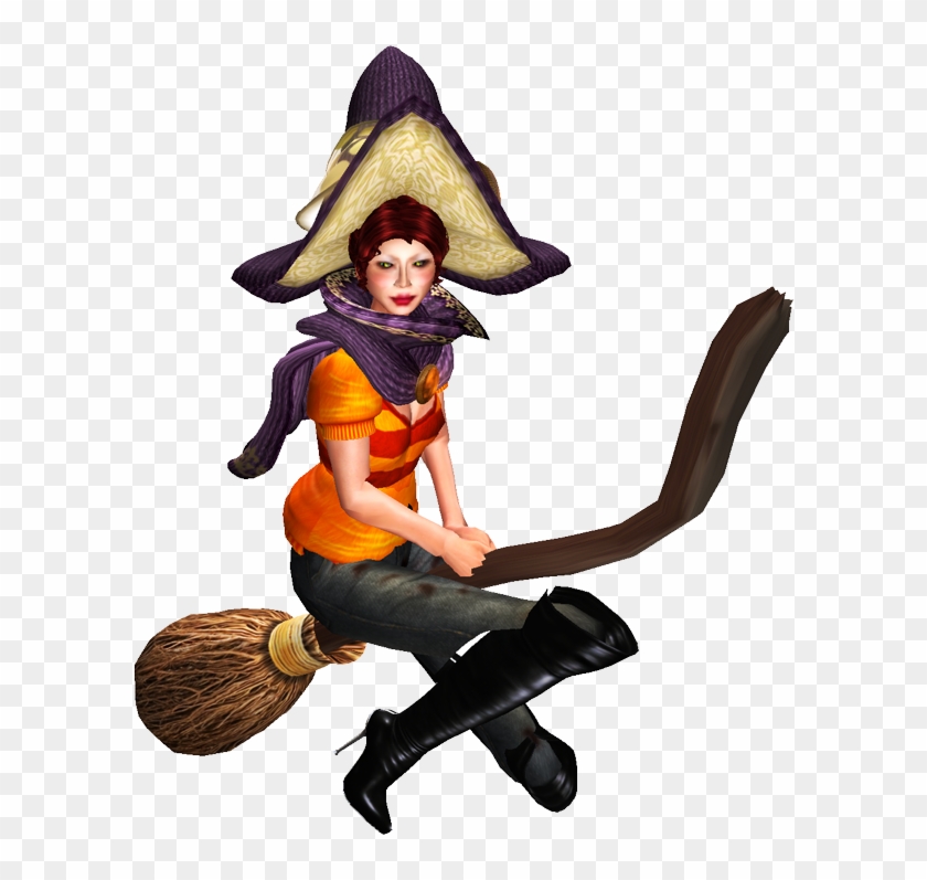 The Blushing Witch - Sims 4 Witch Pose, HD Png Download - 800x867