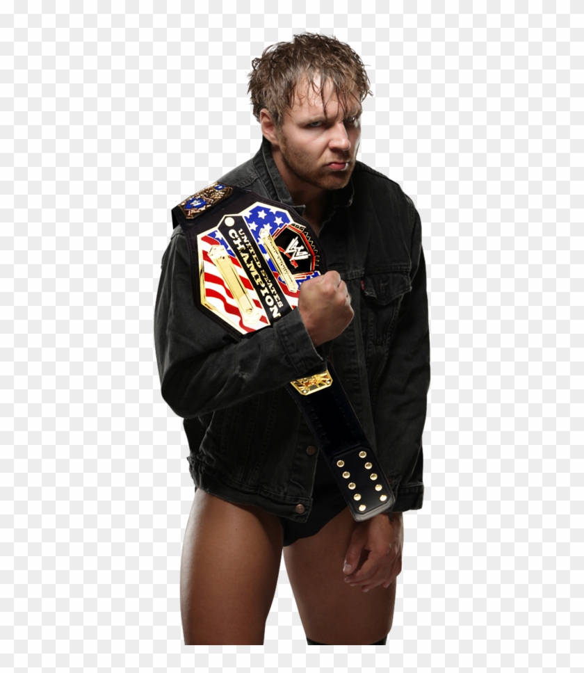 United States Champion Dean Ambrose Wwe United States Belt, HD Png Download 400x888(#287103) - PngFind