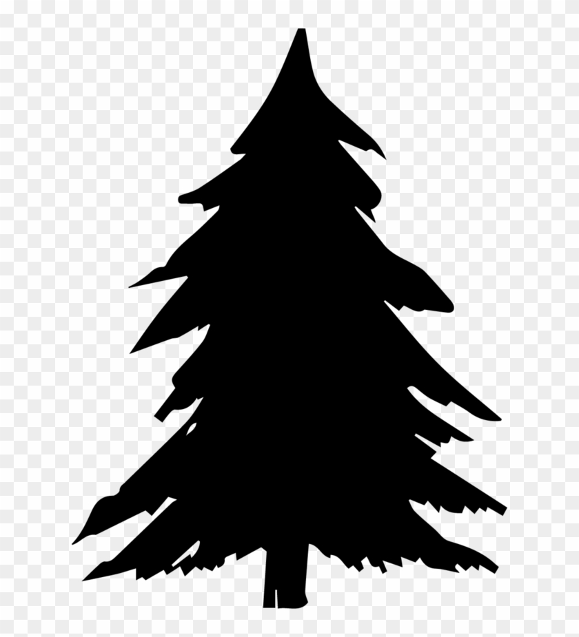 Pine Trees Silhouette Png Black Christmas Tree Clipart Transparent Png 1000x1000 2876 Pngfind