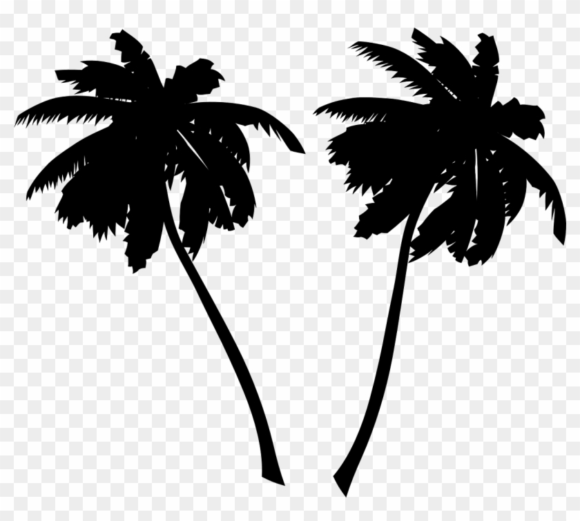 Palm Tree Silhouette Png Png Palm Trees Transparent Png