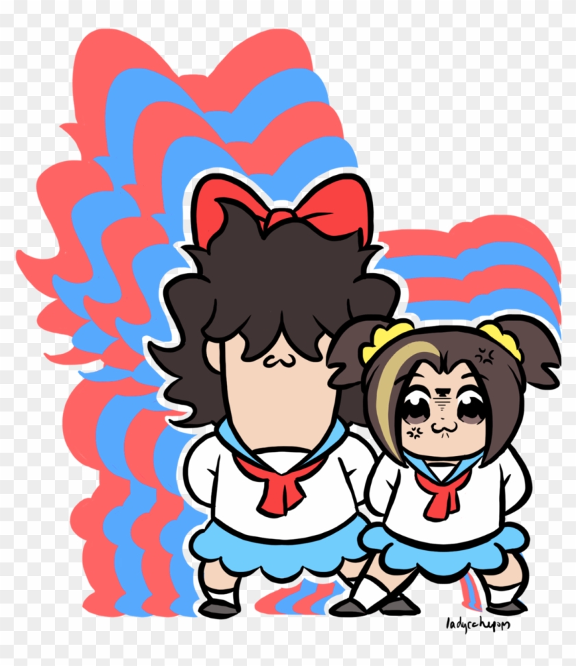 Lil Transparent Pop Team Grumps For - Pop Team Epic Game Grumps, HD Png  Download - 1078x1195(#2800112) - PngFind