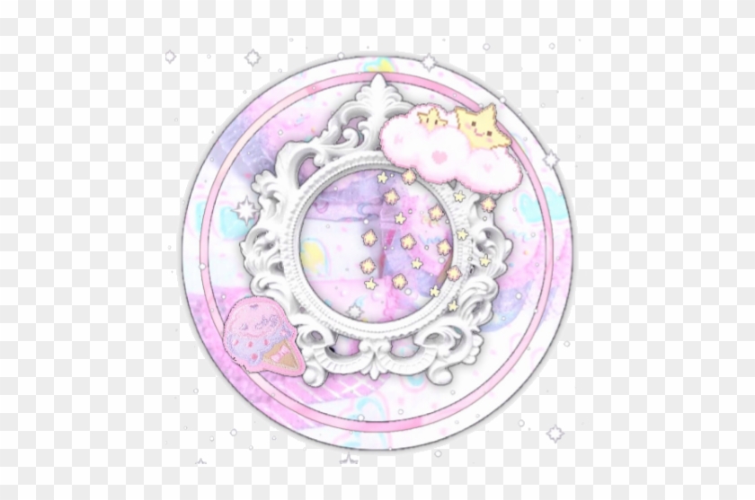 Cute pastel galaxy cat icon