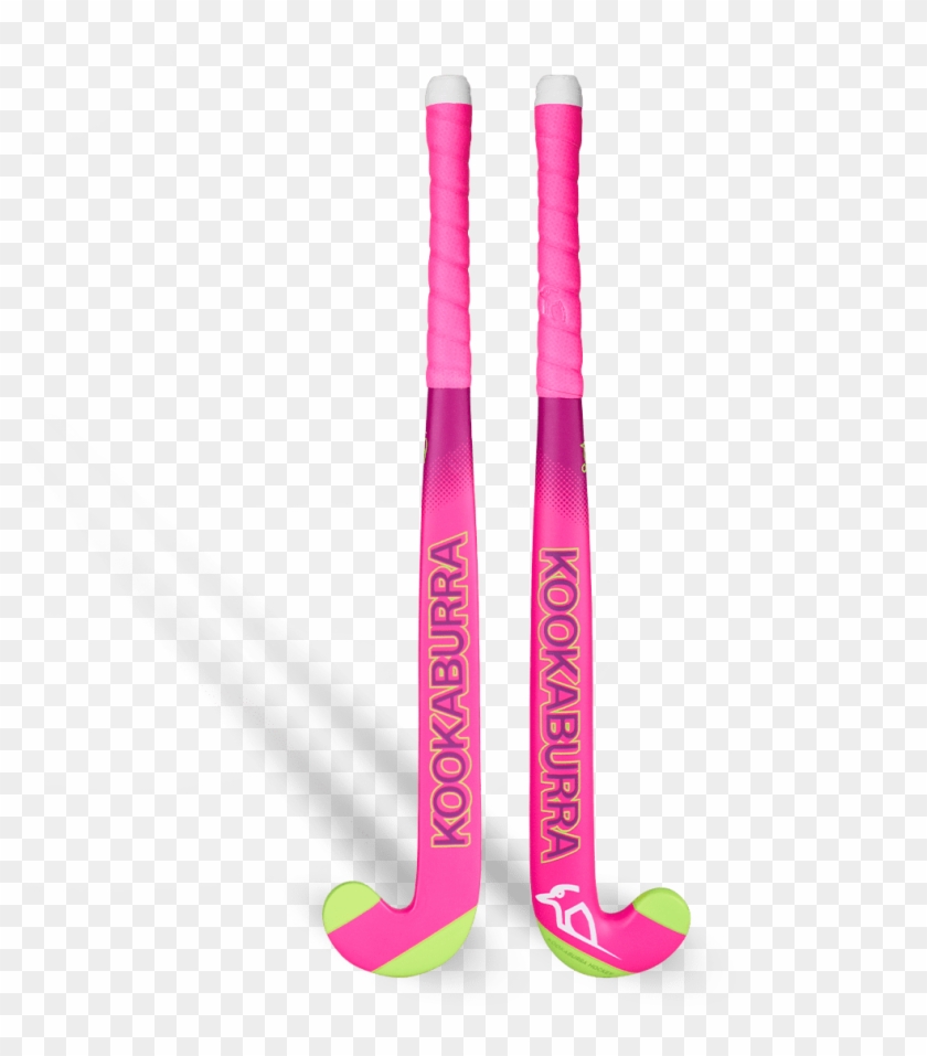 Crosse De Hockey Kookaburra Neon Blue – Bois Léger, Poignée Pro Contact, Pour Jeunes Débutants (55,9 Ou 61 Cm)