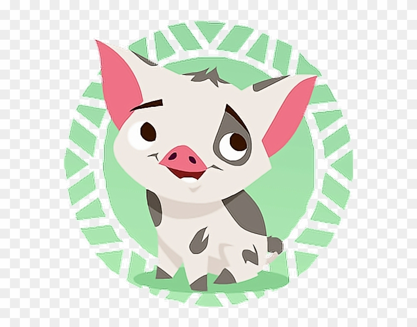 Moana Clipart Pua For Free On Mbtskoudsalg Cerdito Moana Stickers Png Transparent Png 0x656 Pngfind