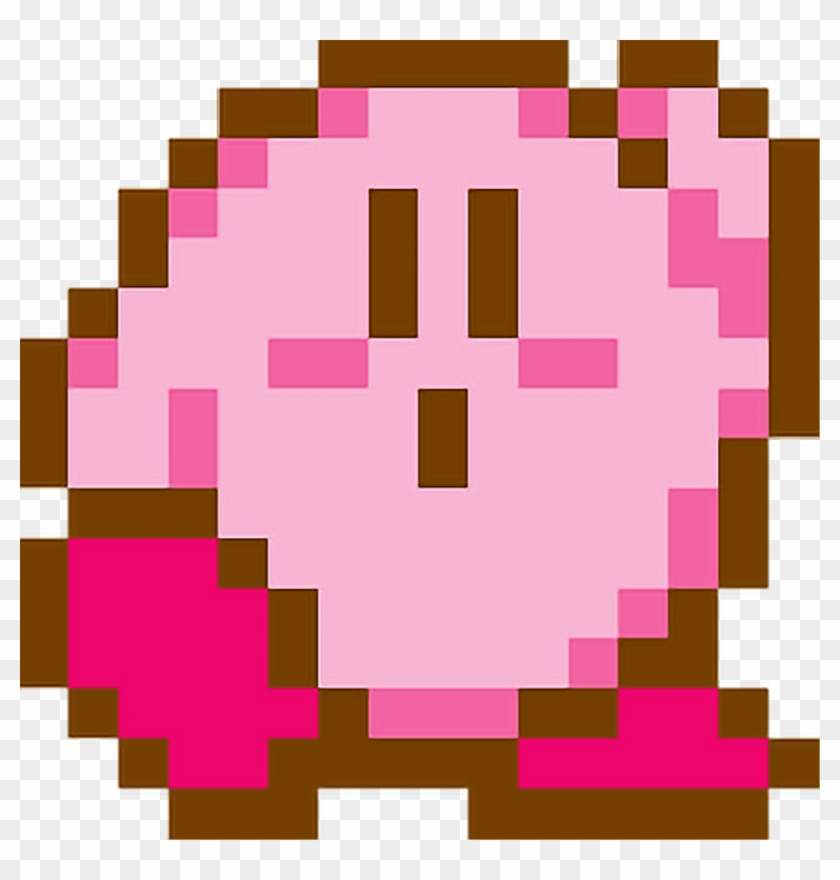 supermario #supermariomaker #mystery #mushroom #mariomushroom - 8 Bit Kirby  Sprites, HD Png Download - 1024x1024(#2828527) - PngFind