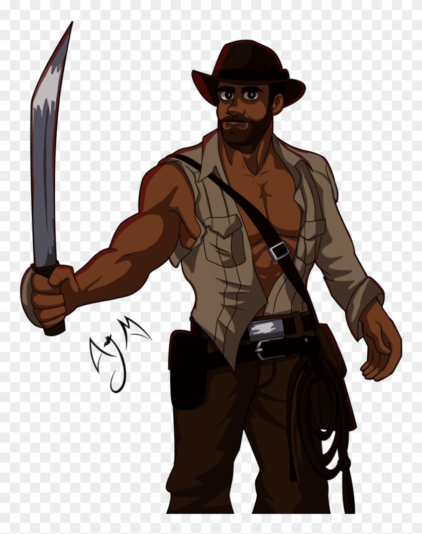 Indiana Jones Cartoon Drawing