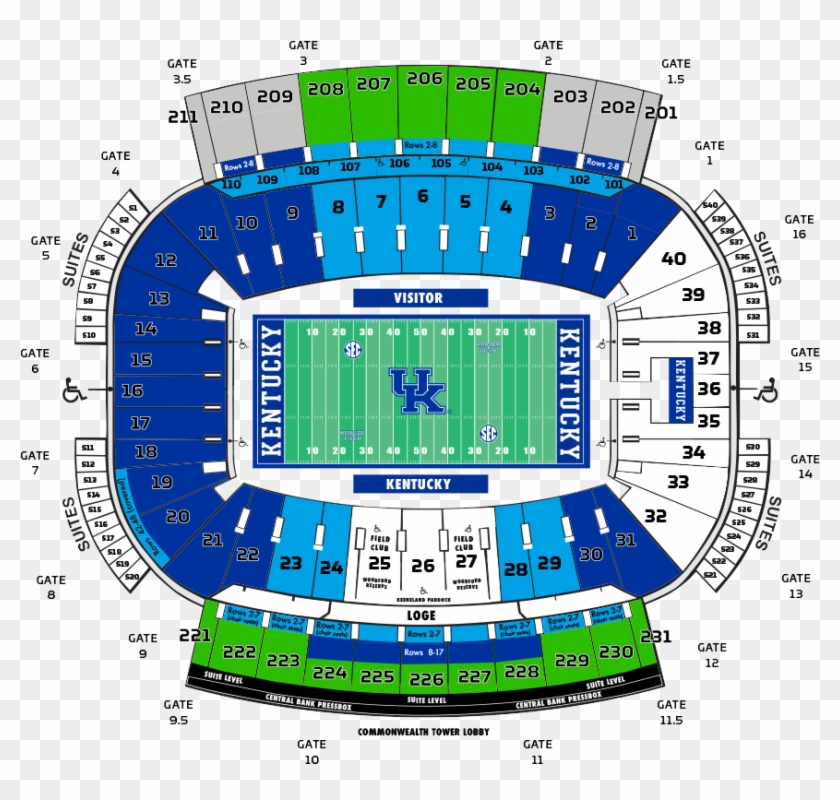 University Of Florida Seating Chart