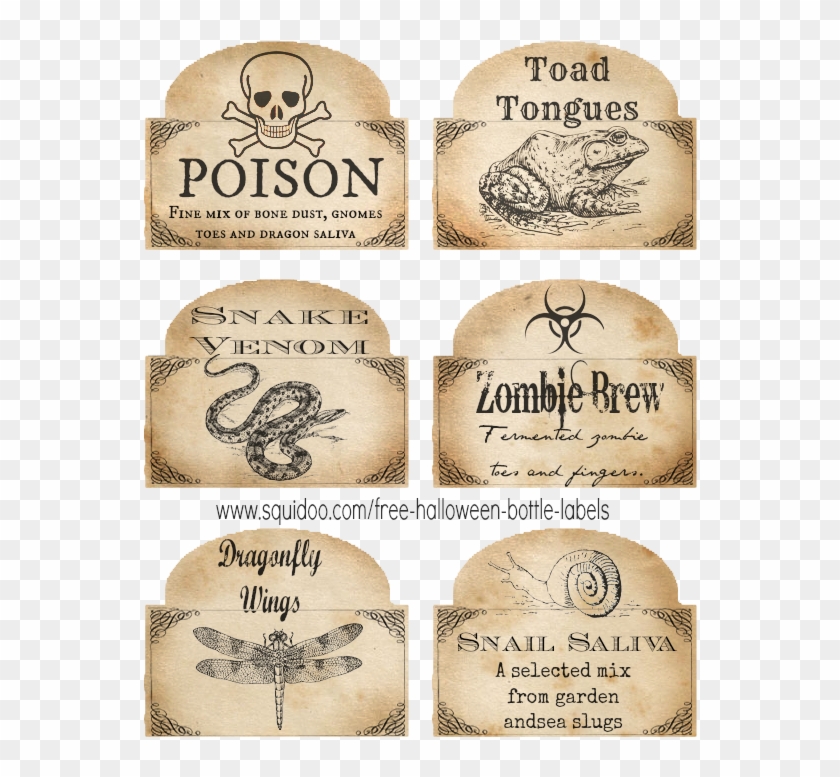 Free Printable Apothecary Jar Labels