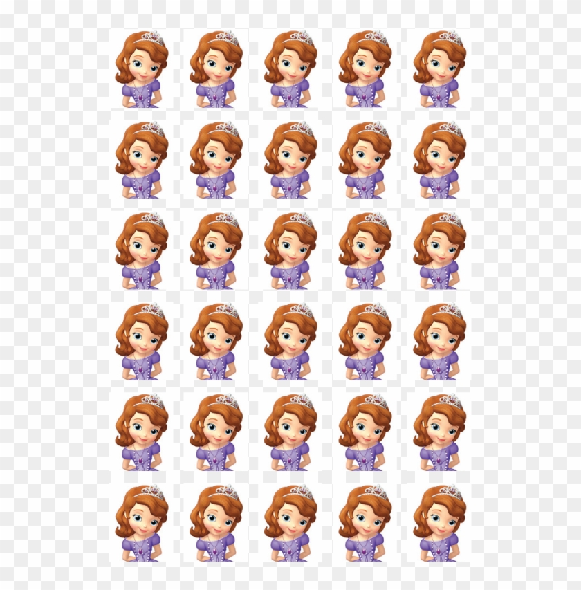 Free Printable Sofia The First Princess Sofia Cupcake Toppers Free Printable Sofia The First Princess Sofia Cupcake Toppers