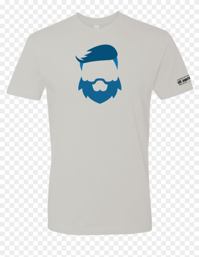 The Quartering Beard Logo T Shirt - Active Shirt, HD Png Download ...