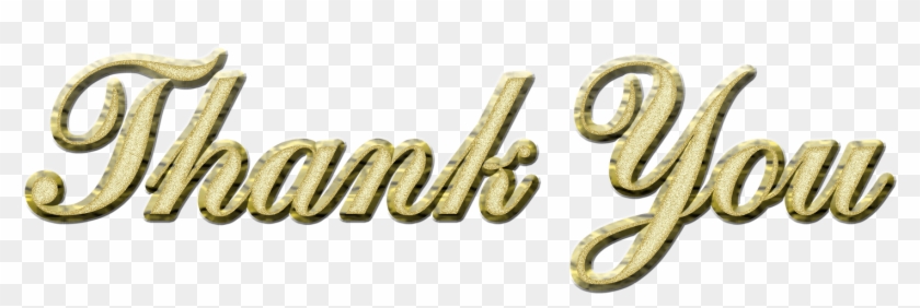 Thank You Png - Thank You Gold Transparent, Png Download -  1600x510(#2844244) - PngFind