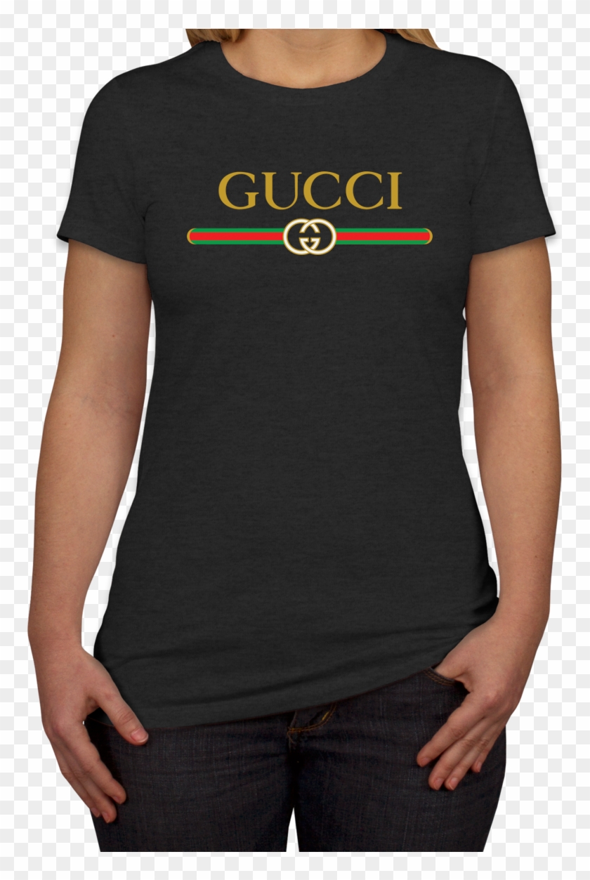 gucci logo shirt women's