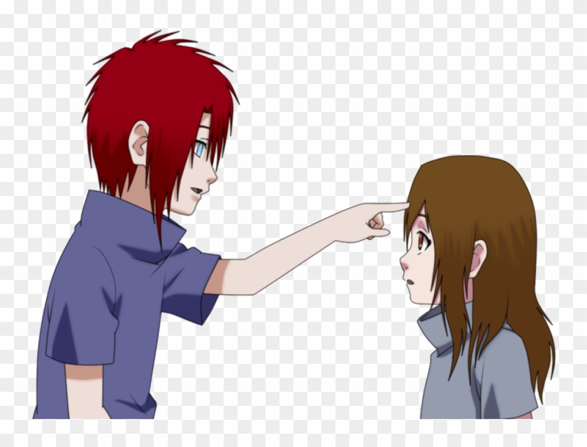 Anime Boy Girl Brother Sister Naruto Rpc Rpc Oc Oc - Cartoon, HD Png  Download - 754x559(#2873555) - PngFind