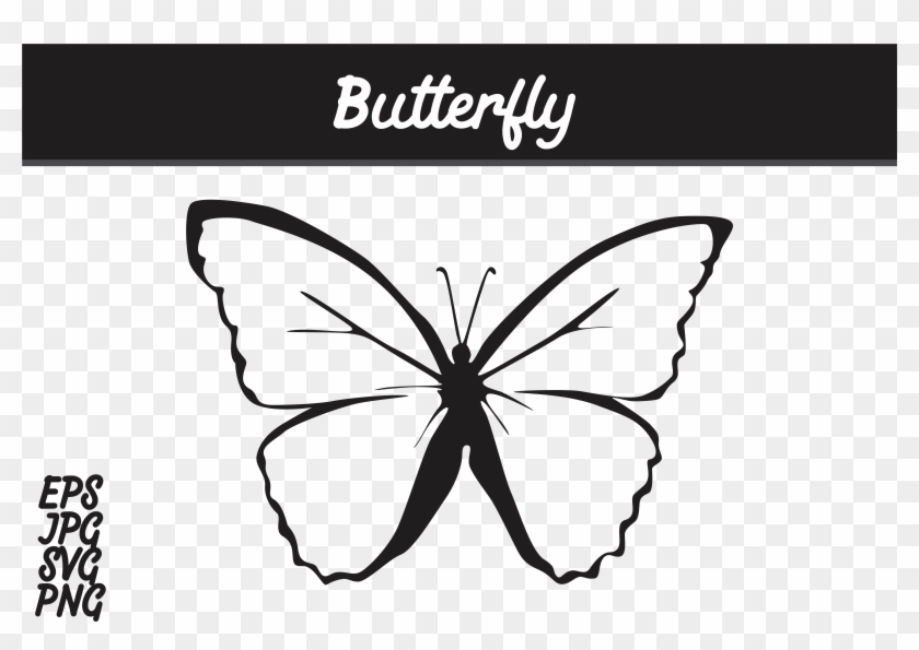 Download Butterfly Silhouette Svg Vector Image Graphic By Arief ...