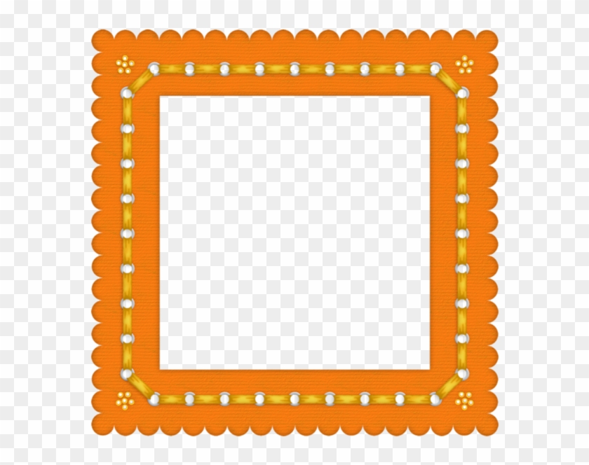 Transparent Orange Border Design, HD Png Download - 600x600(#2880966