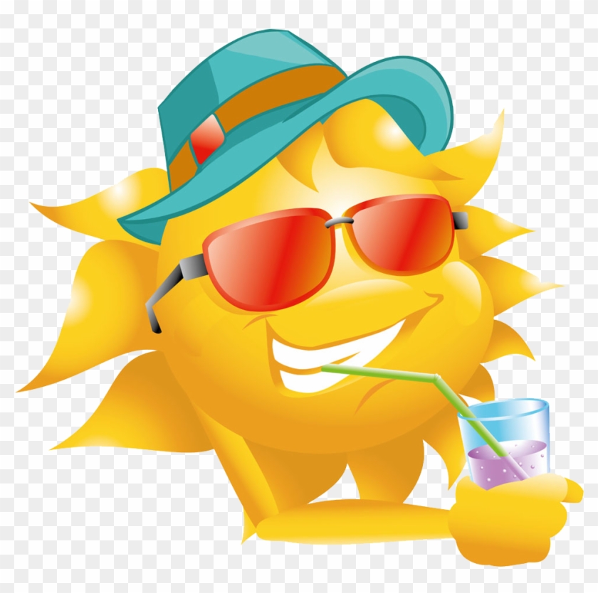 Straw Sun Hat Hd Image Free Png Clipart - Smiley With Sun Hat ...