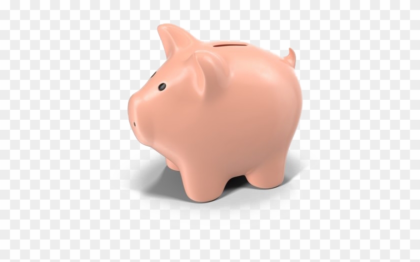 Piggy Bank No Background - Domestic Pig, HD Png Download -  600x600(#2884395) - PngFind