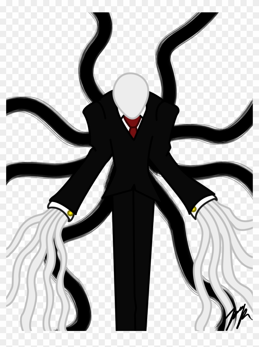 Slender Man Clipart Coloring Page Pencil And In Color - Imagenes De  Slenderman Png, Transparent Png - 2544x3286(#2889146) - PngFind