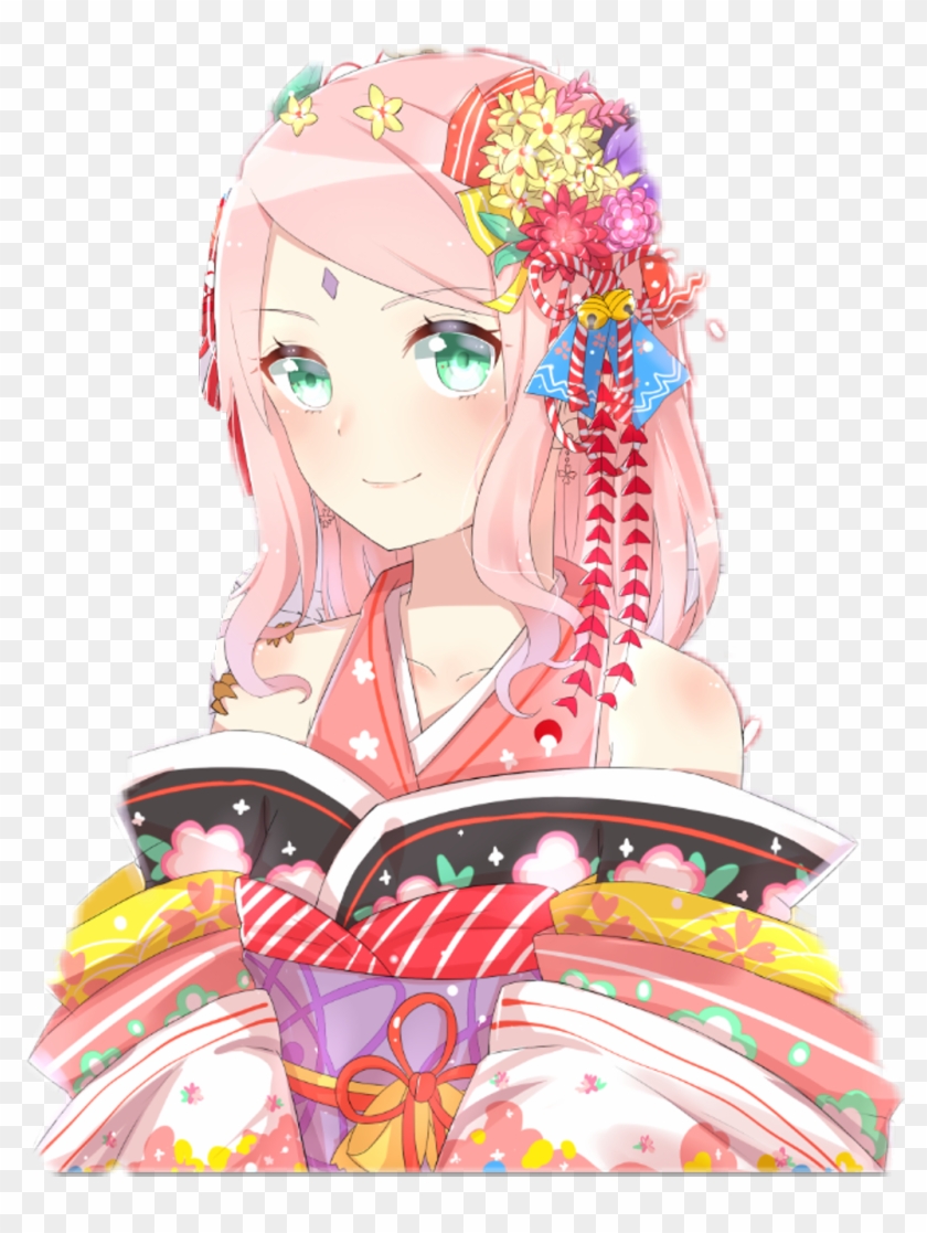 ❀ ◓ on X: "Sakura looks so pretty when she https://t.co/2dOWYsltD6" / X