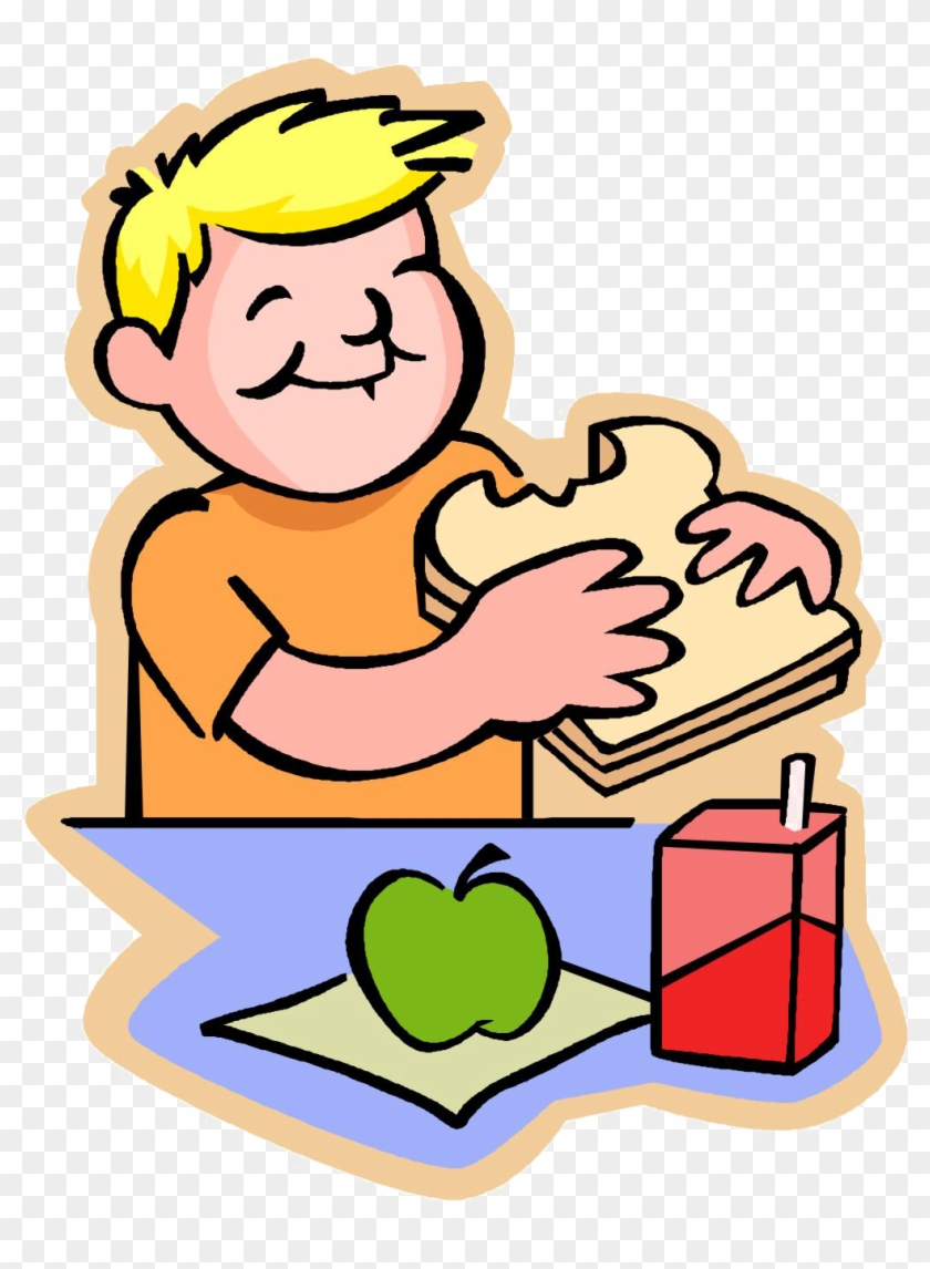 Lunch Clipart Snack Eat Clipart Hd Png Download 1009x1329 Pngfind