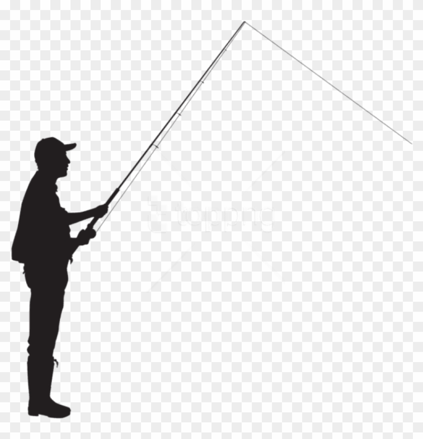 Download Free Png Fisherman Silhouette Png - Father And Son Fishing ...