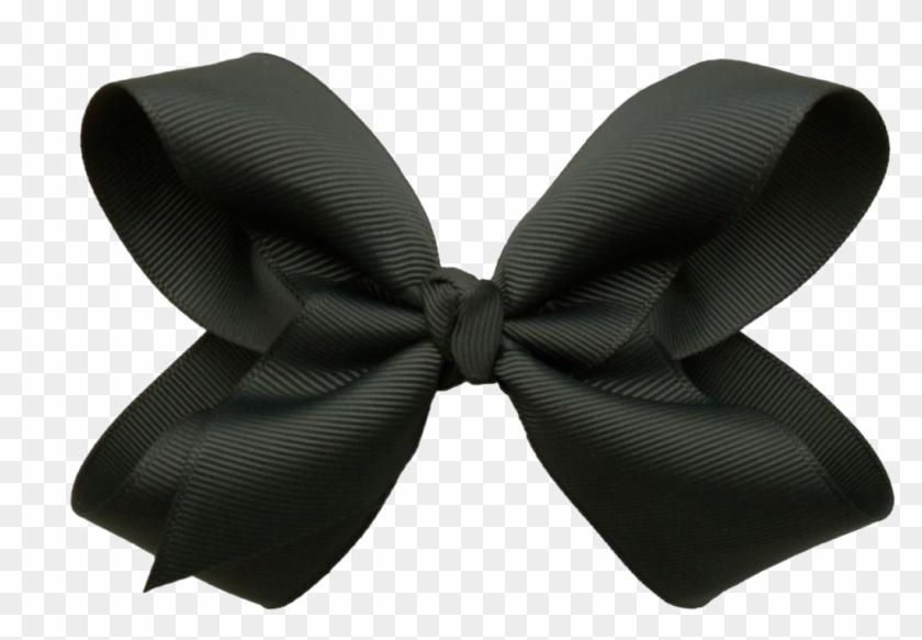 Chiffon Black Bow Hair Clip  wwwpipabellacom