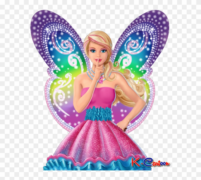 Gambar Barbie Bersayap Vector - Barbie Cartoon, HD Png Download -  603x700(#295200) - PngFind