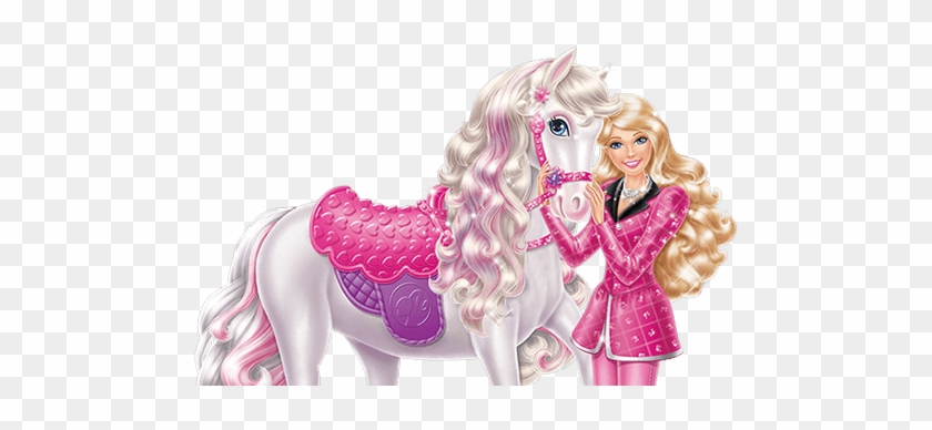 barbie y los ponis