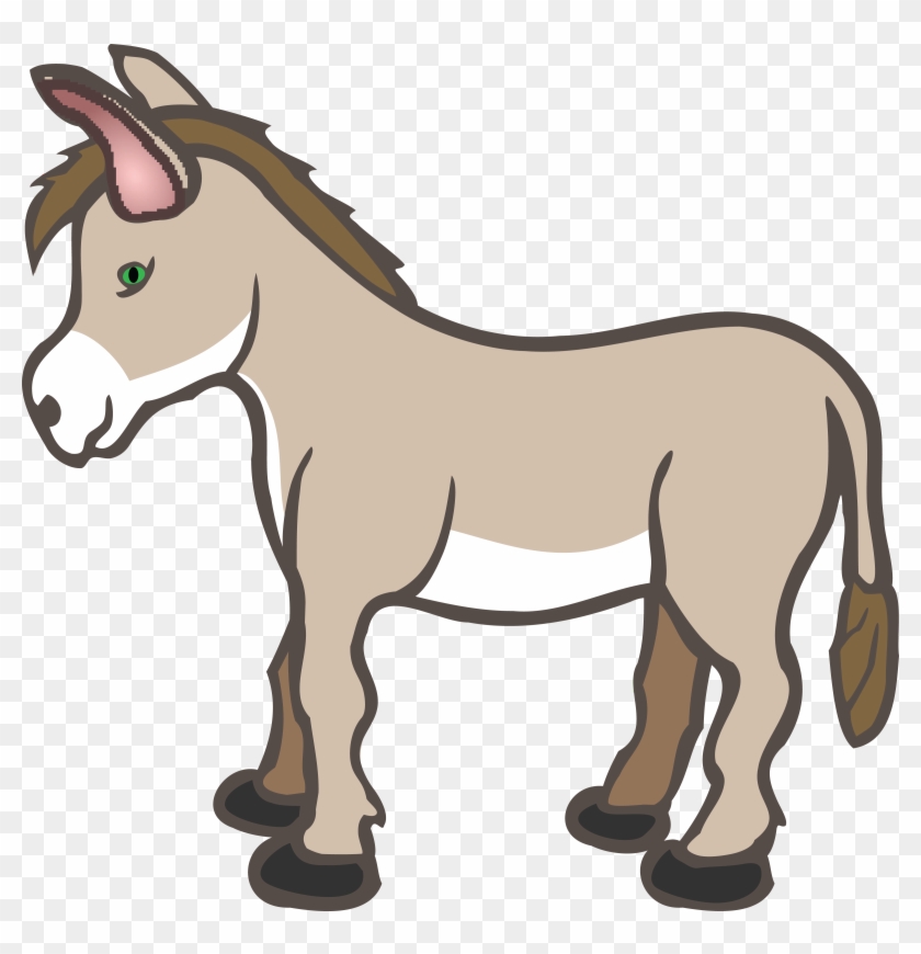 Donkey Clipart Transparent Background - Donkey Clipart, HD Png Download