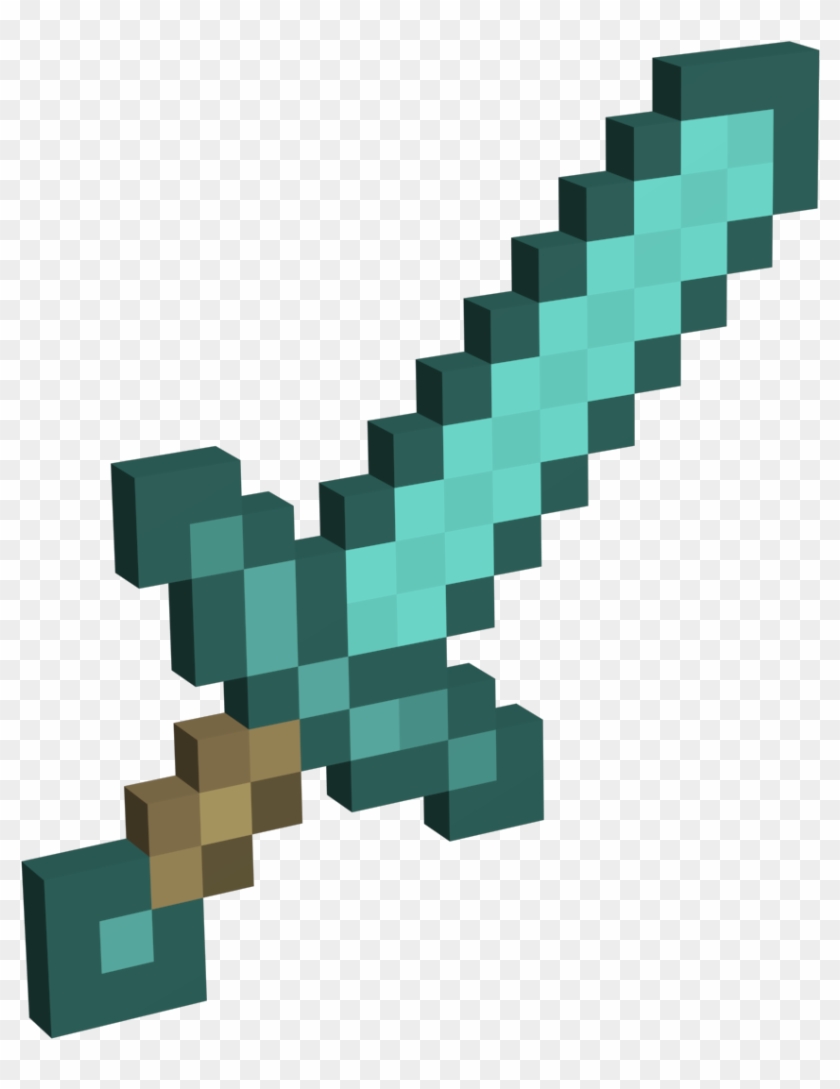 Pixilart - Minecraft sword by ThunderNL