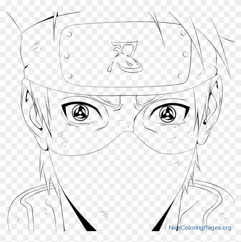 kakashi hatake coloring pages