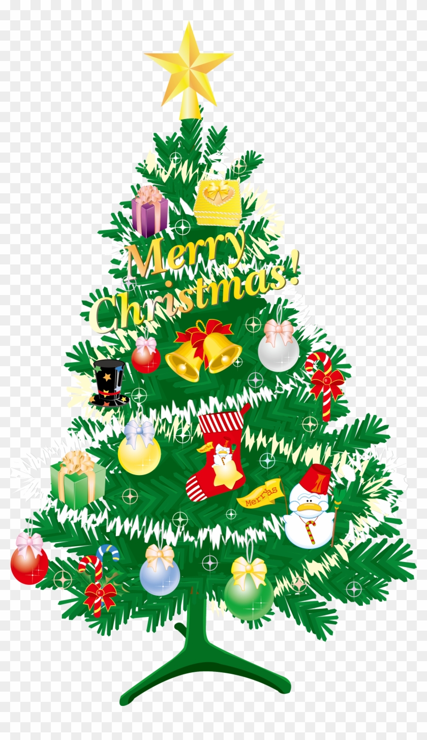 Christmas Tree Vector Png - Pink Christmas Background Png, Transparent