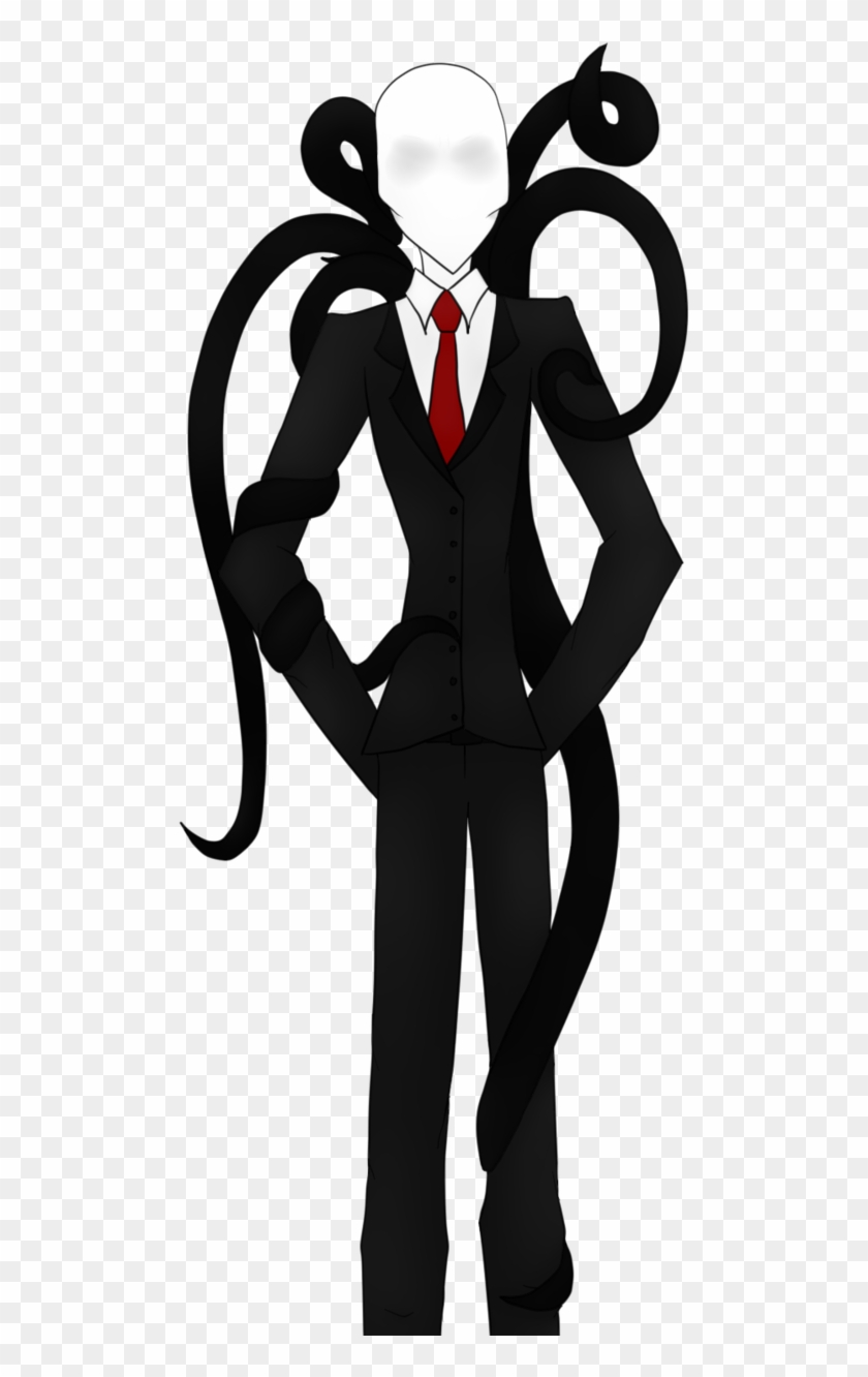 Slenderman Clipart Transparent - Slenderman Roblox - Free