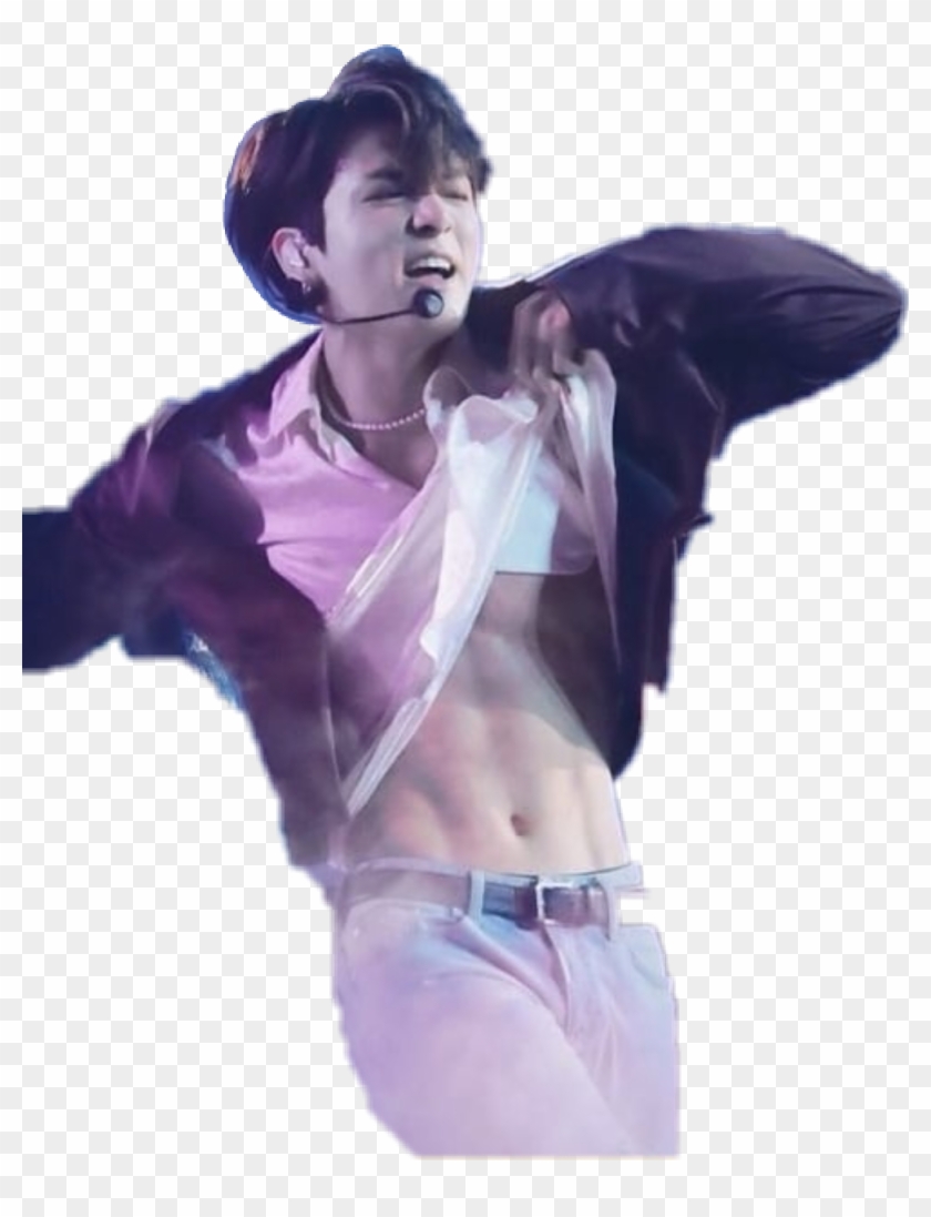 Jungkook Bts Abs 8pack Jungkook Bts On Stage Hd Png Download 1001x1260 2916898 Pngfind