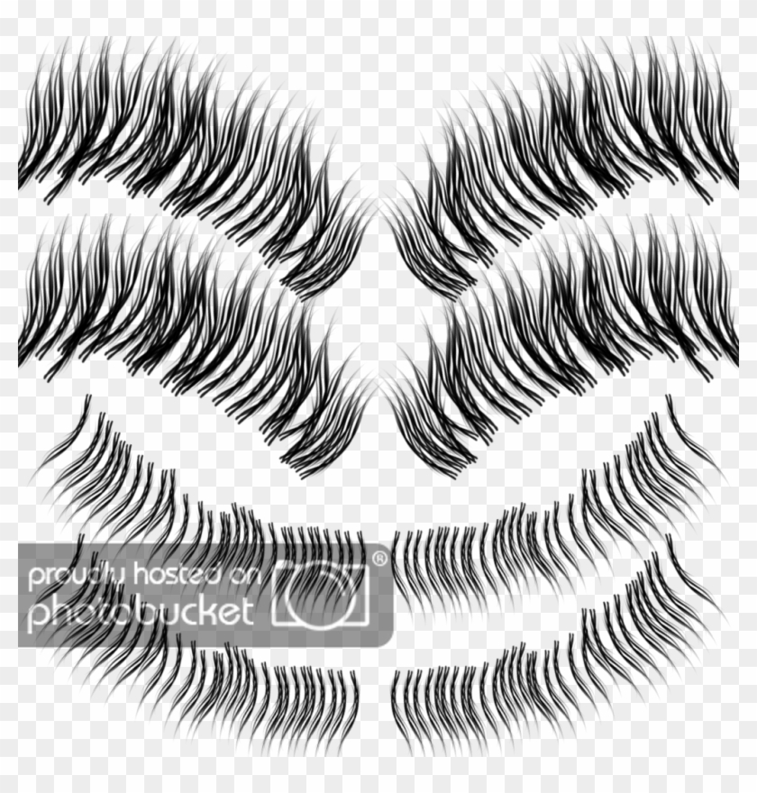 Polygonal Eyelashes Transparency - Man Eyelashes Texture, HD Png Download -  1024x1024(#2919653) - PngFind