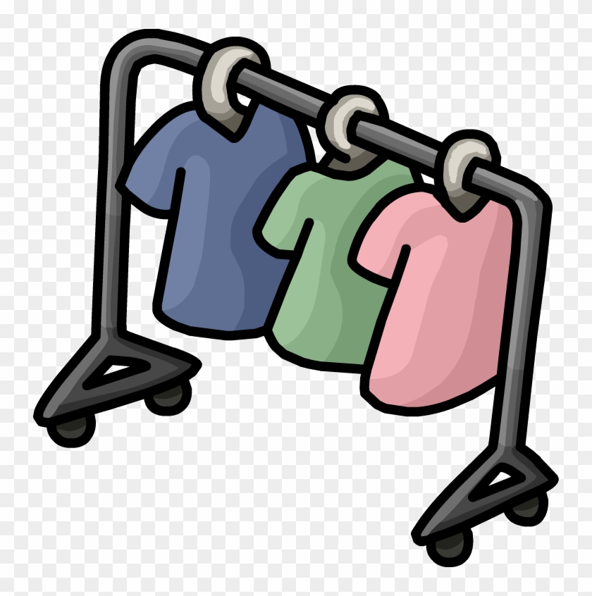 Cartoon Rack Of Clothes, HD Png Download - 748x766(#2923963) - PngFind
