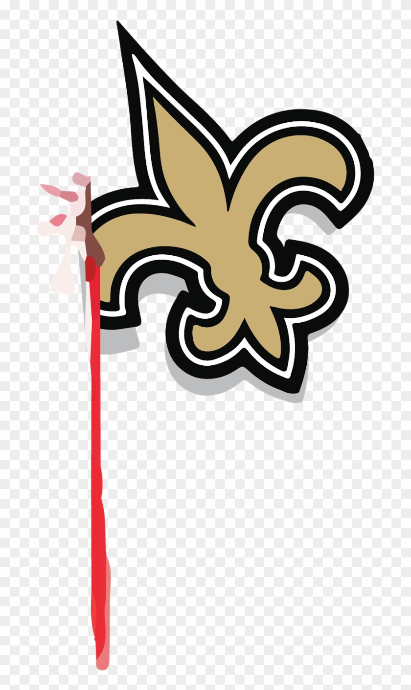 Week 6 Power Rankings Cat Parody Bill Serious Logos - New Orleans Saints,  HD Png Download - 1600x1600(#2932547) - PngFind
