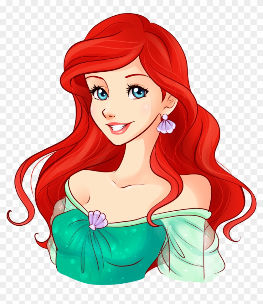 Ariel Clipart Princess Drawing - Cartoon, HD Png Download -  816x891(#2933939) - PngFind