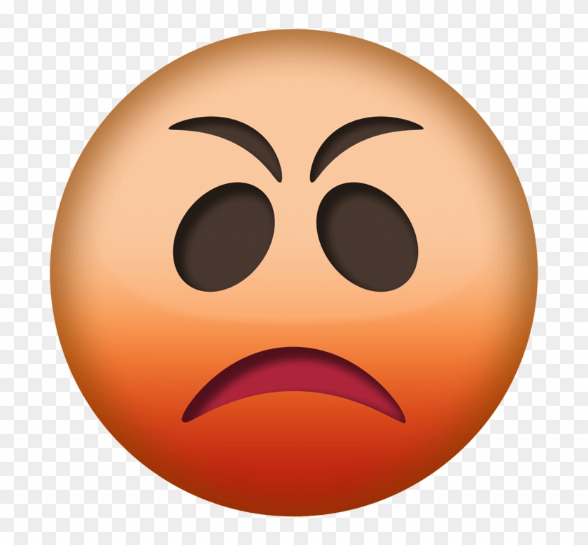 Angry Emoji Png Transparent Smiley Png Download 699x699 Pngfind