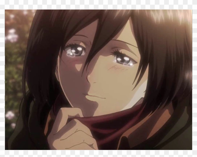 Anime Spoilers One Out Of Lots Of Frames Is Fixed - Did Mikasa Get The Scar  Under Her Eye, HD Png Download - 1967x1106(#2942351) - PngFind