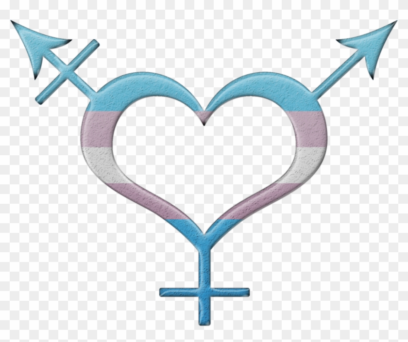 Transgender Pride Heart Shaped Neutral Symbol In Hd Png Download 1773x1404 Pngfind