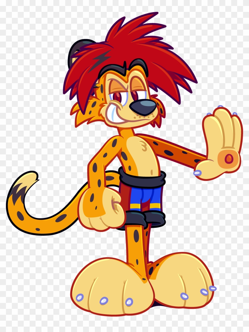 Pjed Cheetah - Cartoon, HD Png Download - 3740x4800(#2948400) - PngFind