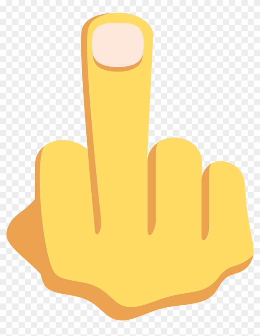 Download File Emojione F Svg Middle Finger Emoji Hd Png Download 2000x2000 2957219 Pngfind