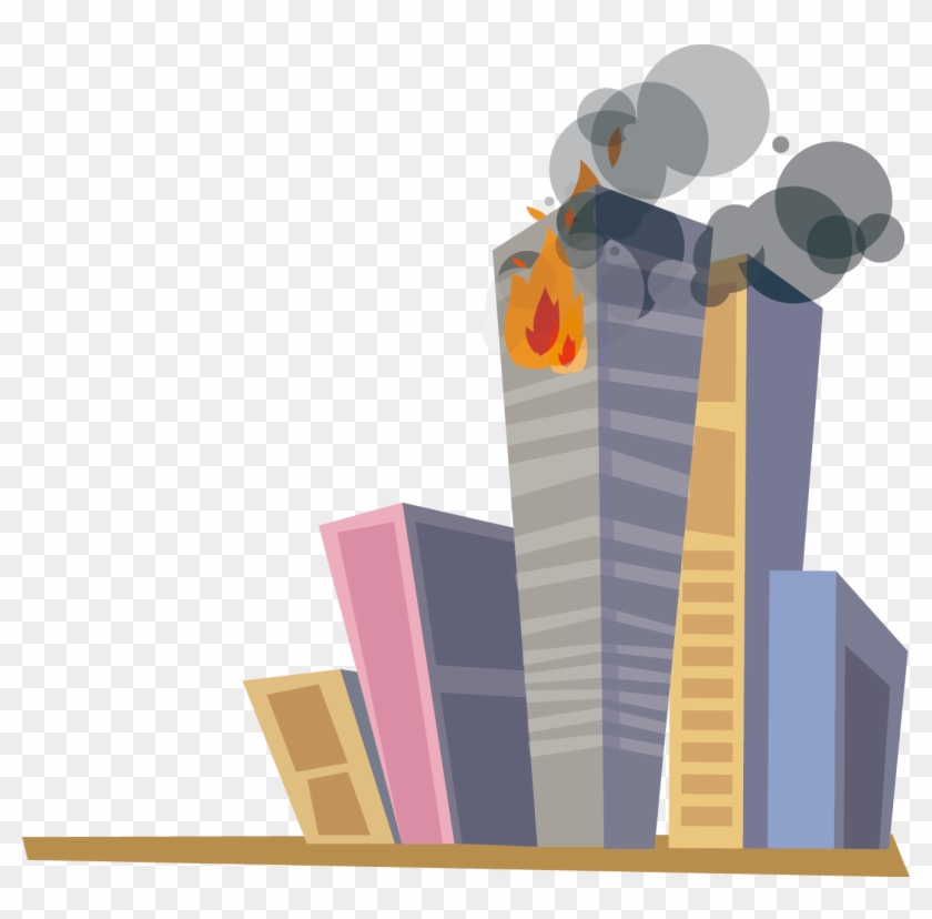 Building On Fire Animation, HD Png Download - 1328x1246(#2964119) - PngFind