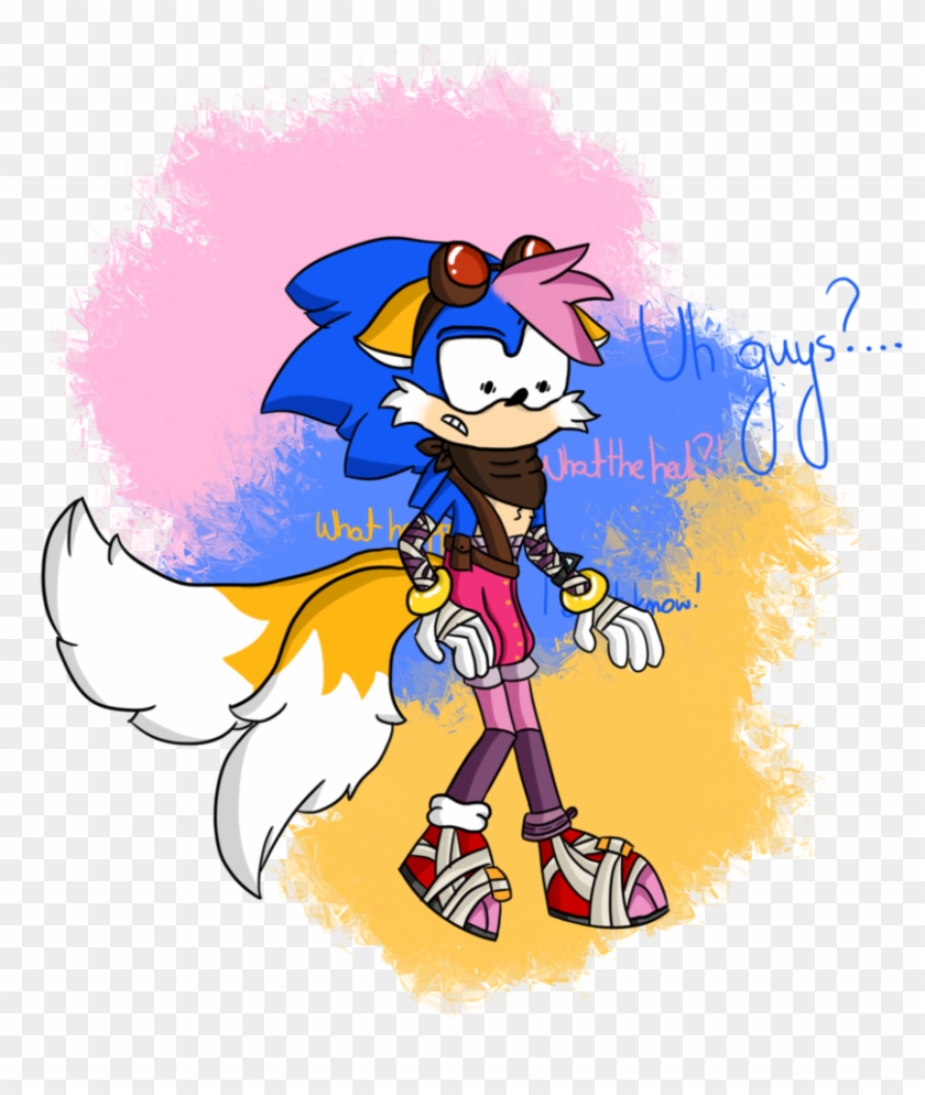 SONIC fusion Silver fusion Shadow fusion Knuckles fusion Tails