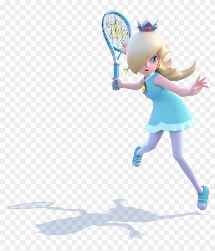 Details about   Gaming Mario Princess Rosalina Tennis Game Women Juniors Girls V-Neck T-Shirt
